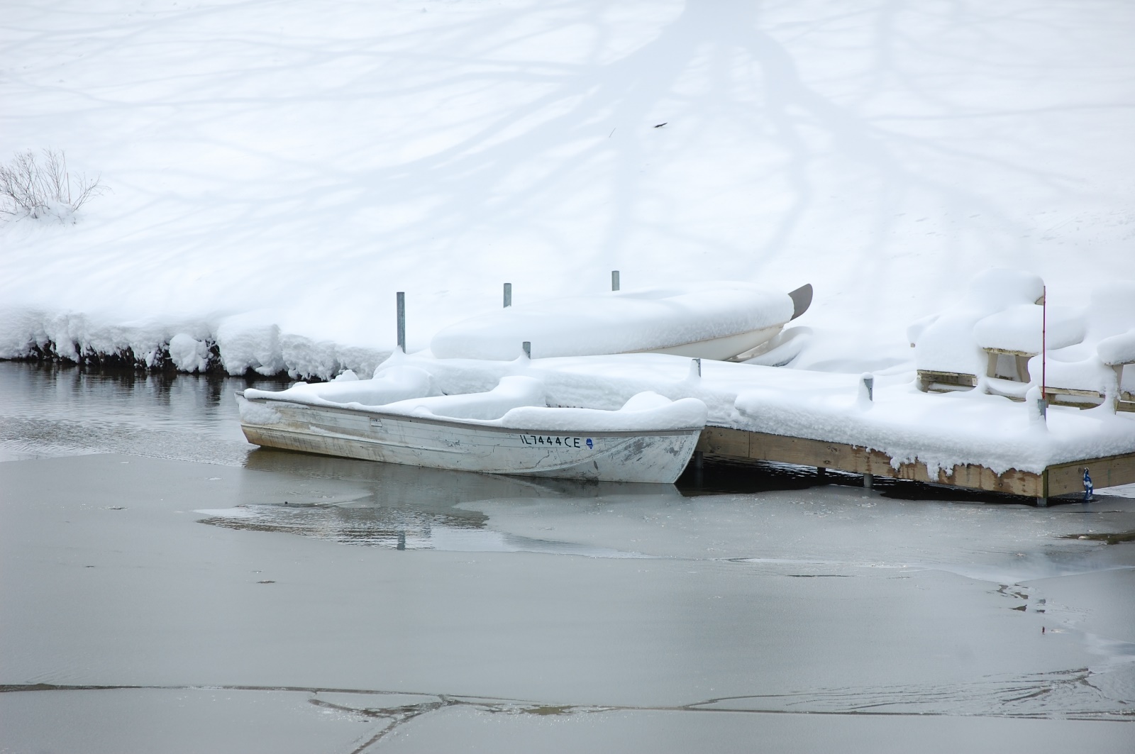 Bayles Lake at winter