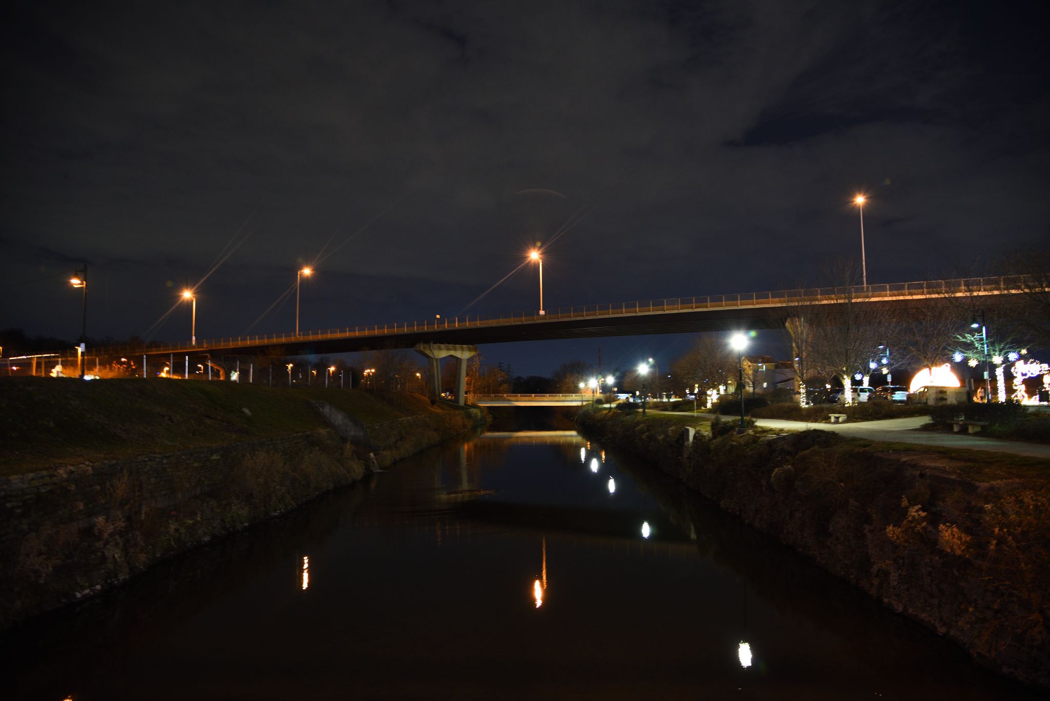 Lemont Downtown at Christmas