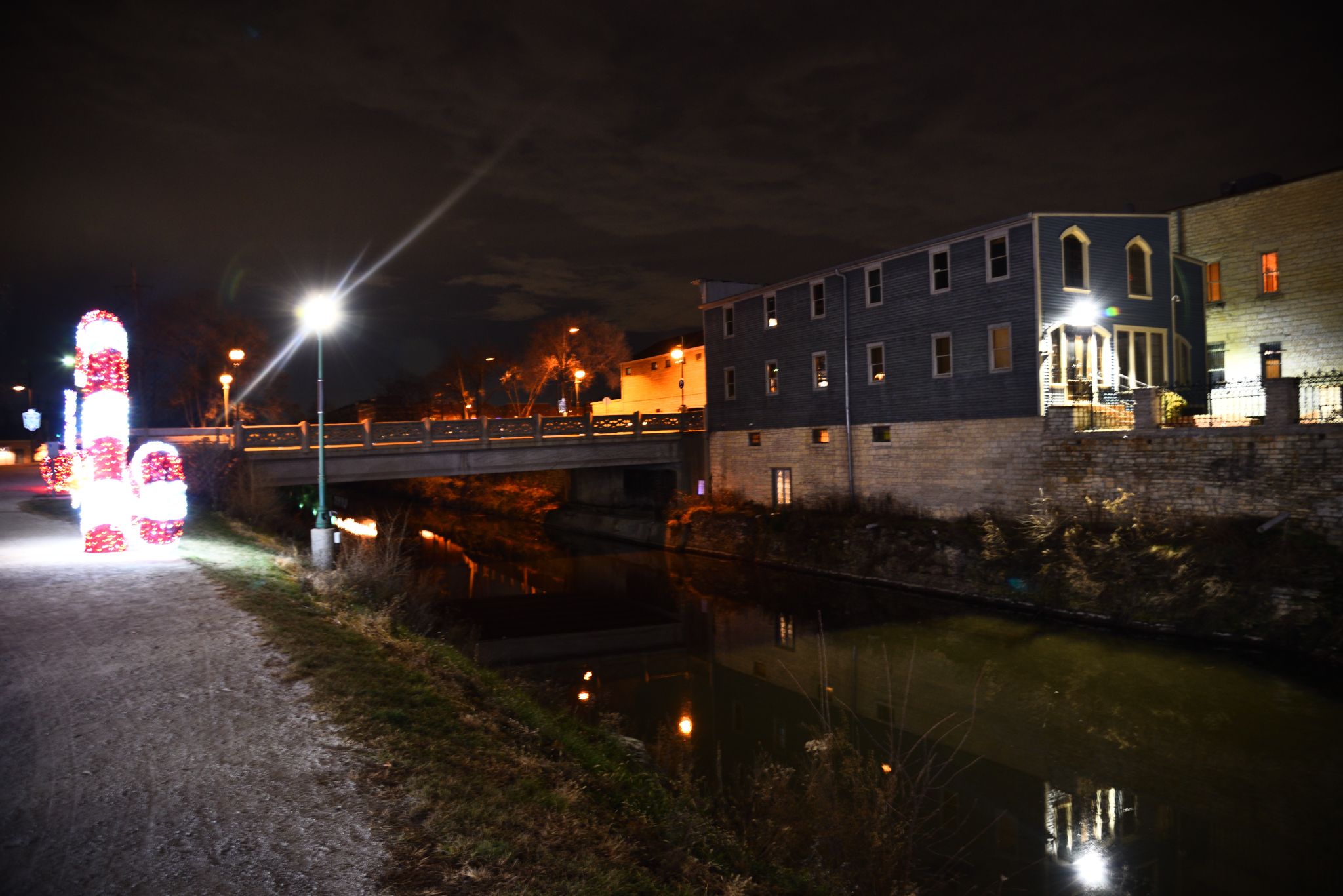 Lemont Downtown at Christmas