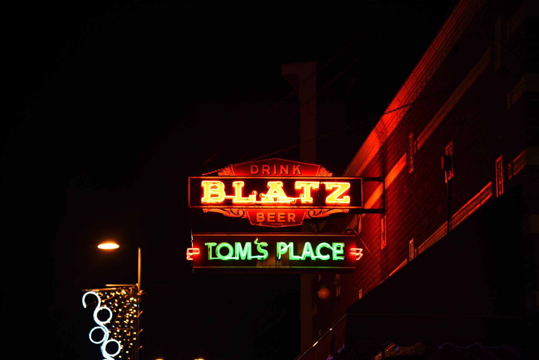 Lemont Downtown at Christmas