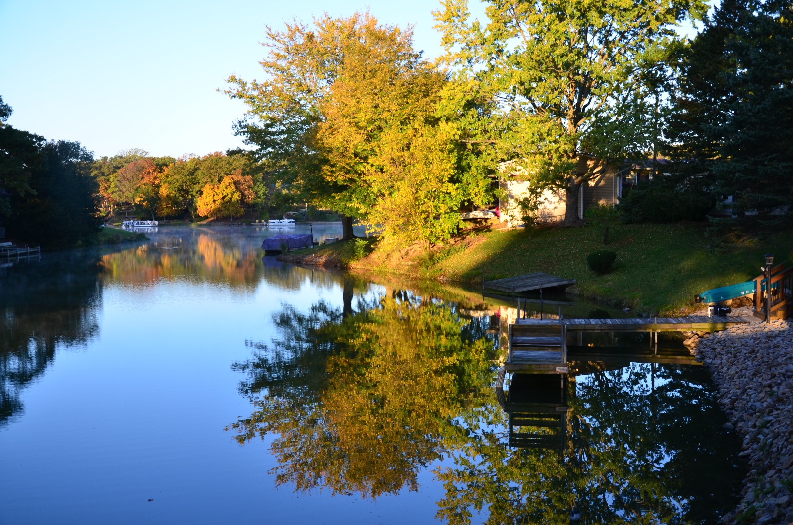 The leaves are changing