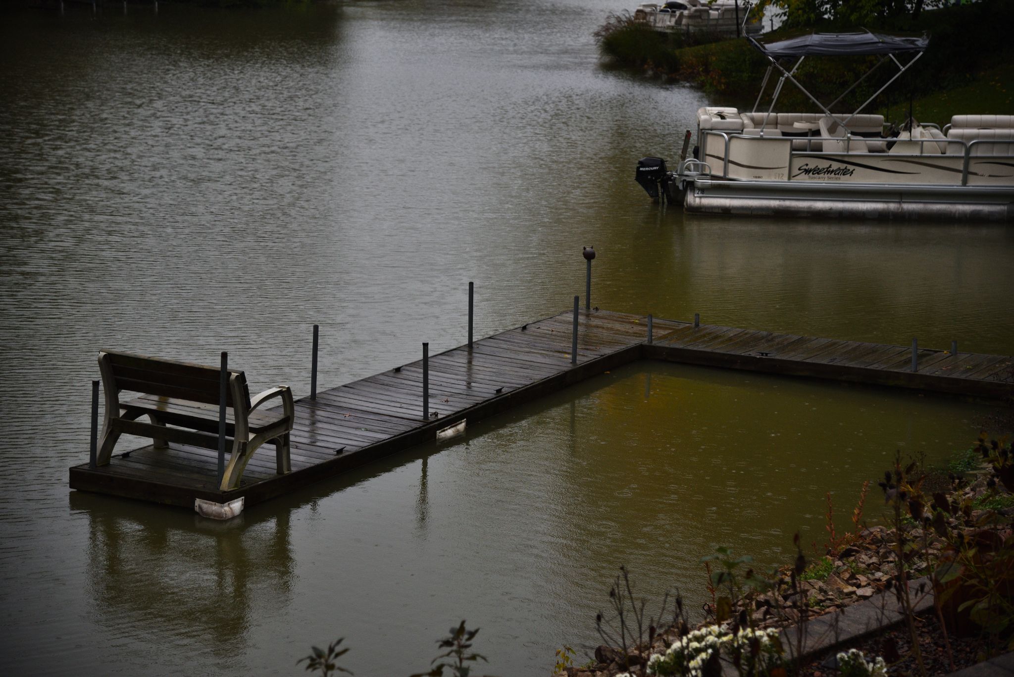 Morning after bad rainstorm last night