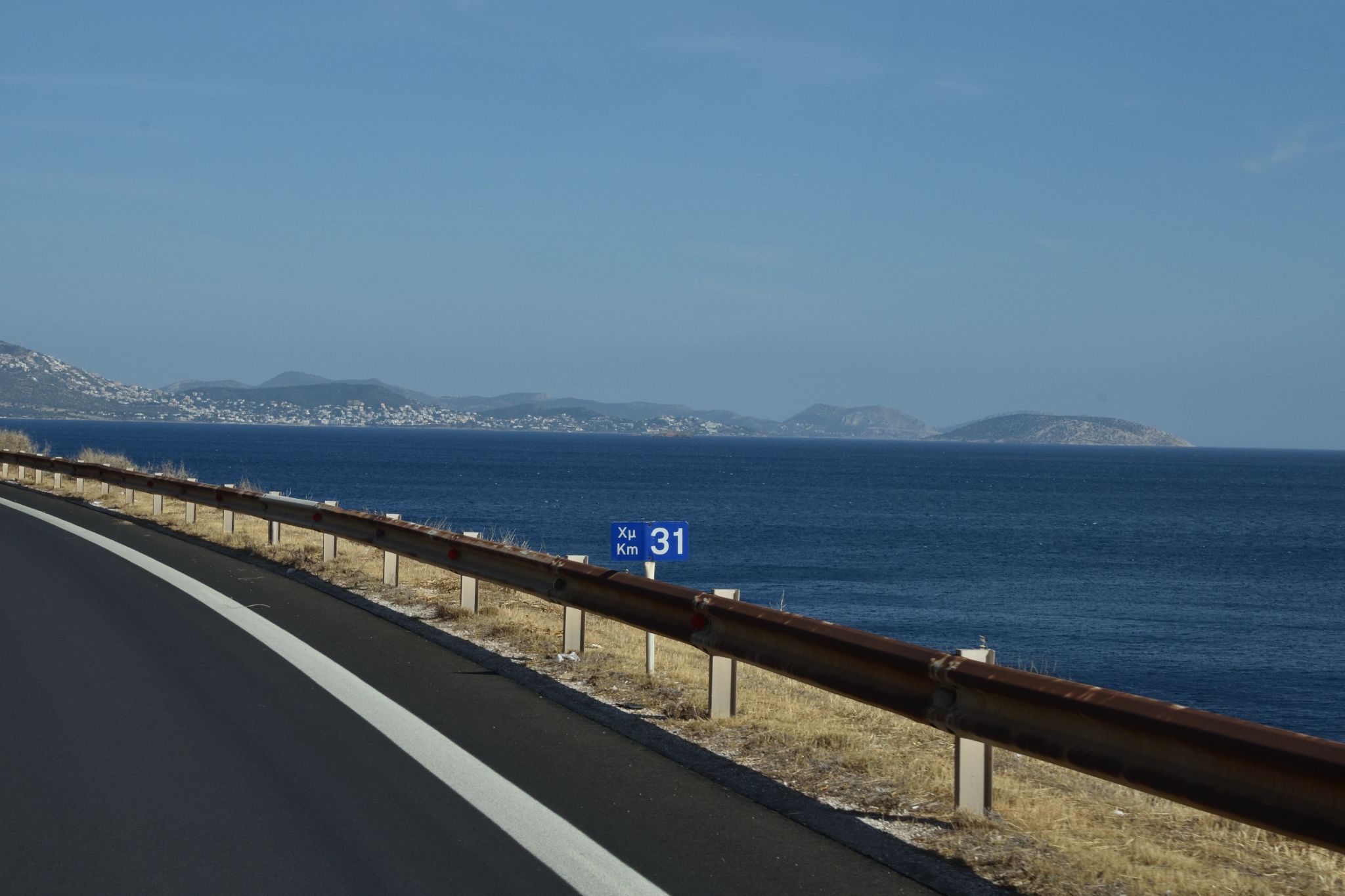 On the way to the Sanctuary of Poseidon