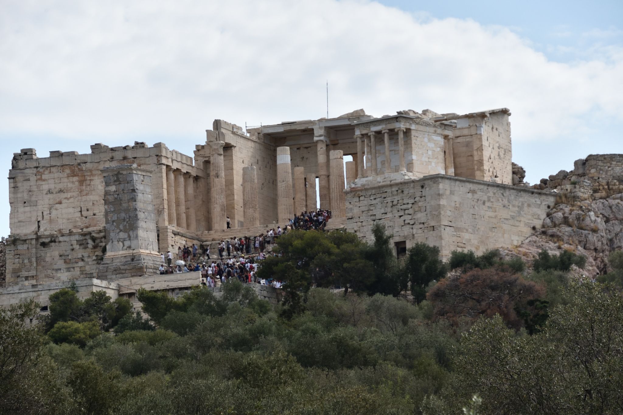 The Acropolis of Athens Greece