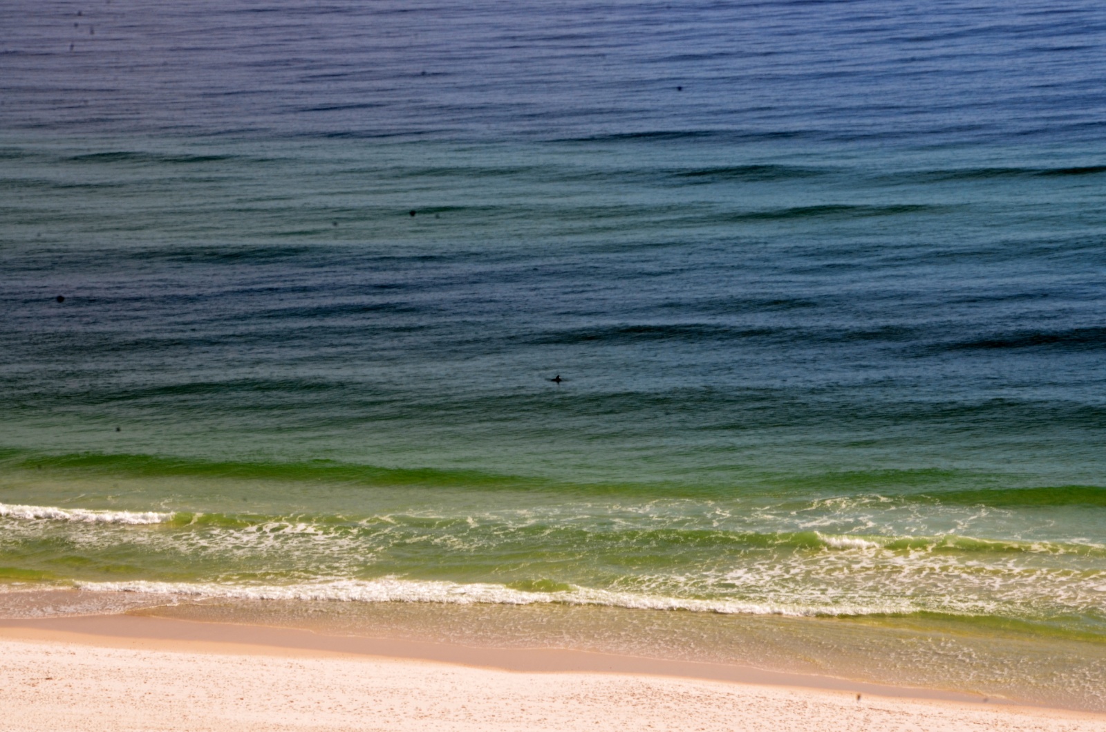Beach in front of our condo